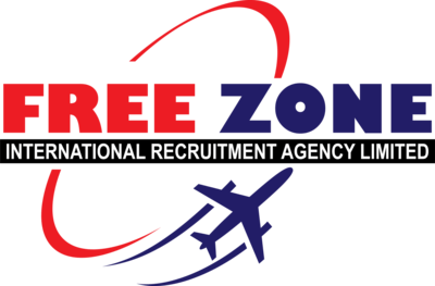 Free Zone International Recruitment Agency Uganda Logo PNG Vector