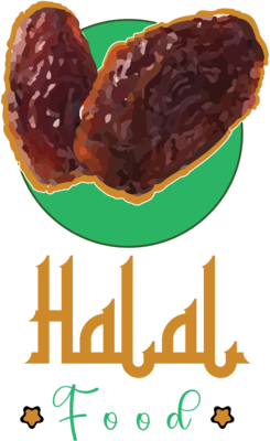 Halal Food Logo PNG Vector