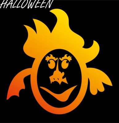 Halloween Logo PNG Vector