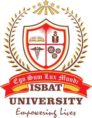 ISBAT University Logo PNG Vector