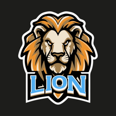 Lion Design Logo PNG Vector