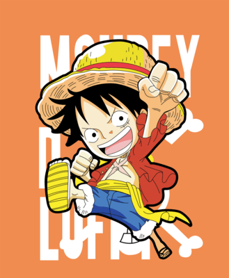 Monkey D Luffy Logo PNG Vector