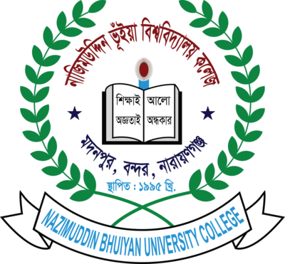 NAZIMUDDIN BHUIYAN UNIVERSITY COLLEGE Logo PNG Vector