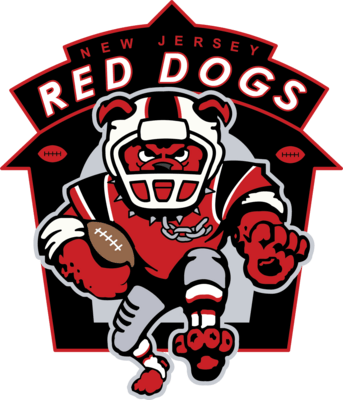 New Jersey Red Dogs Logo PNG Vector