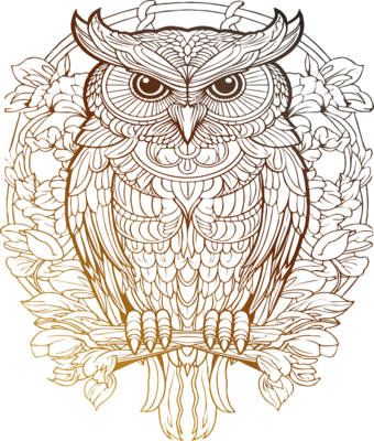 owl Logo PNG Vector