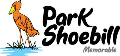 Park Shoebill Bussi Island Entebbe Logo PNG Vector