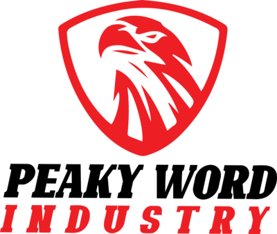 peaky word industry Logo PNG Vector