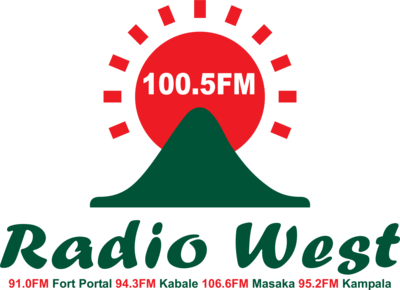 Radio West 100.5 fm Uganda Logo PNG Vector