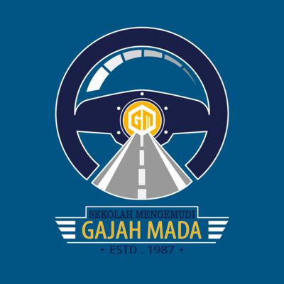 Sekolah mengemudi gajah mada Logo PNG Vector