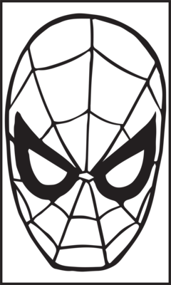 spiderman icon corner box Logo PNG Vector