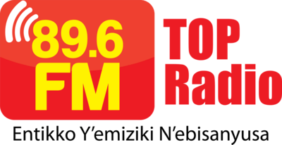 Top Radio 89.6 fm Uganda Logo PNG Vector