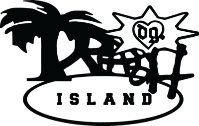 Trash Island Drain Gang Logo PNG Vector