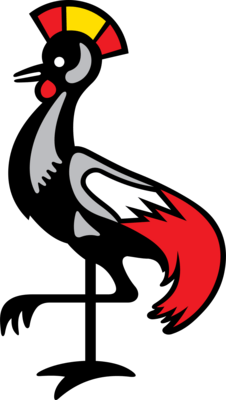 Uganda Government Crested Crane Logo PNG Vector