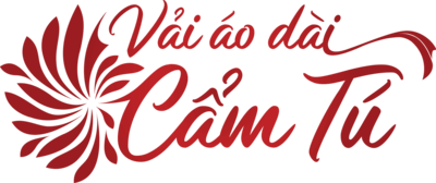 Vải áo dài Cẩm Tú Logo PNG Vector