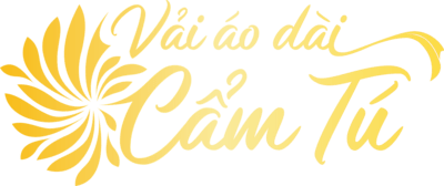 Vải áo dài Cẩm Tú Logo PNG Vector