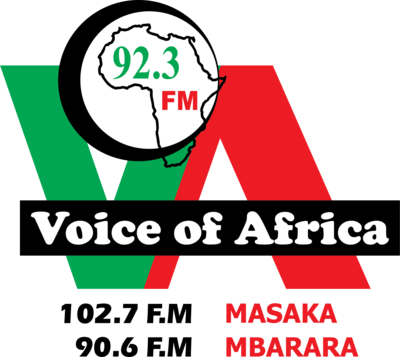 Voice of Africa 92.3 fm Uganda Logo PNG Vector