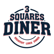 3 Squares Diner Logo PNG Vector