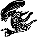 Alien Logo PNG Vector