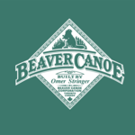 Beaver Canoe Logo PNG Vector