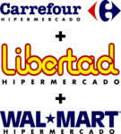 Carrefour Libertad Walmart Cordoba Logo PNG Vector