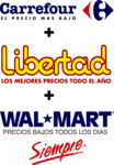 Carrefour Libertad Walmart Cordoba Logo PNG Vector