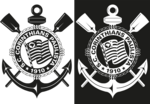 Corinthians - Brasão Monocromatico Logo PNG Vector