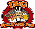 D&G Pizza and Pub Logo PNG Vector