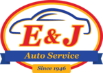 E & J Auto Service Logo PNG Vector