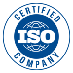 ISO Certified Company Stamp Logo PNG Vector