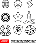 mariokart items Logo PNG Vector