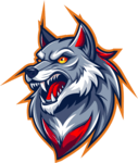 Modern Illustration wolf Logo PNG Vector