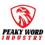 peaky word industry Logo PNG Vector