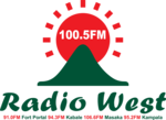 Radio West 100.5 fm Uganda Logo PNG Vector