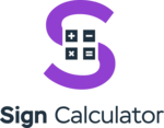 Sign Calculator Logo PNG Vector