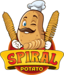 Spiral Potato Logo PNG Vector