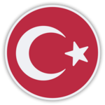 TÜRK BAYRAĞI YUVARLAK 90'lar Logo PNG Vector