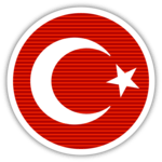 TÜRK BAYRAĞI YUVARLAK Logo PNG Vector