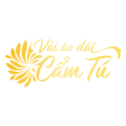 Vải áo dài Cẩm Tú Logo PNG Vector