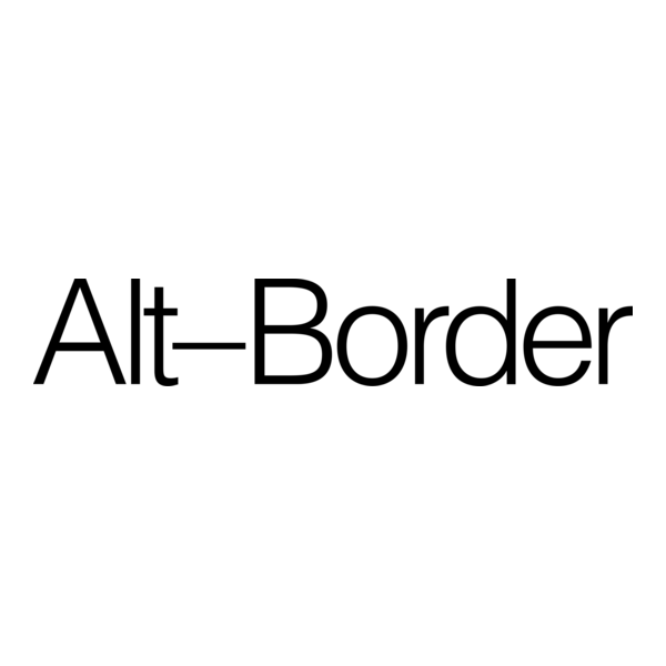 Alt-Border Logo PNG Vector