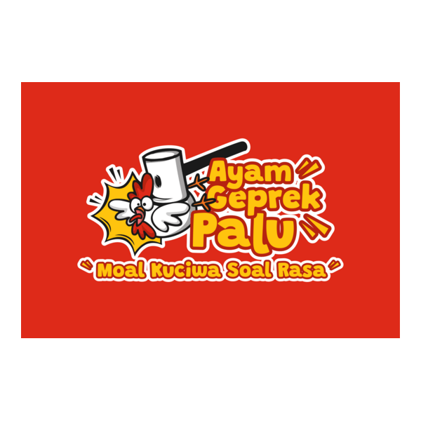 Ayam Geprek Palu Logo PNG Vector