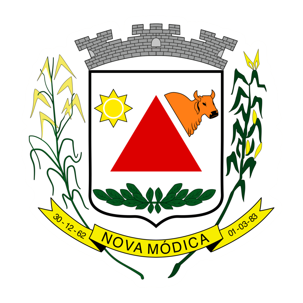 Brasão de Nova Módica - MG Logo PNG Vector