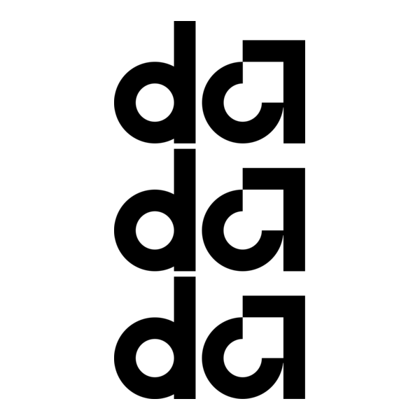 dadada.studio Vertical Logo PNG Vector