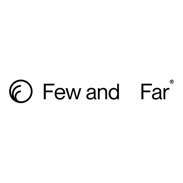 few and far Logo PNG Vector