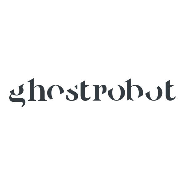 Ghost Robot Logo PNG Vector