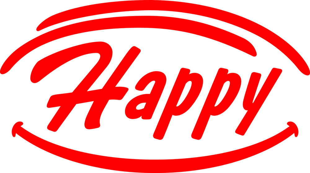 Happy Bar & Grill Logo PNG Vector