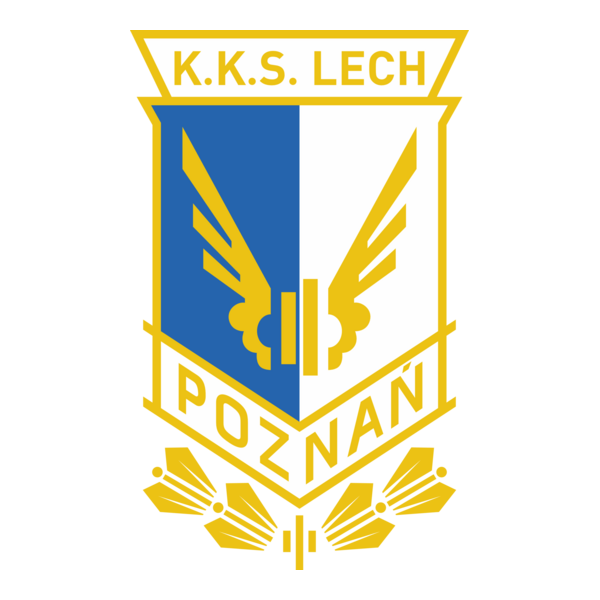 KKS Lech Poznan (late 1980's - early 1990's) Logo PNG Vector