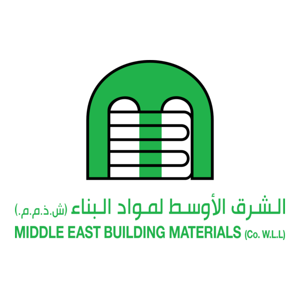 Middle East Building Material Logo PNG Vector