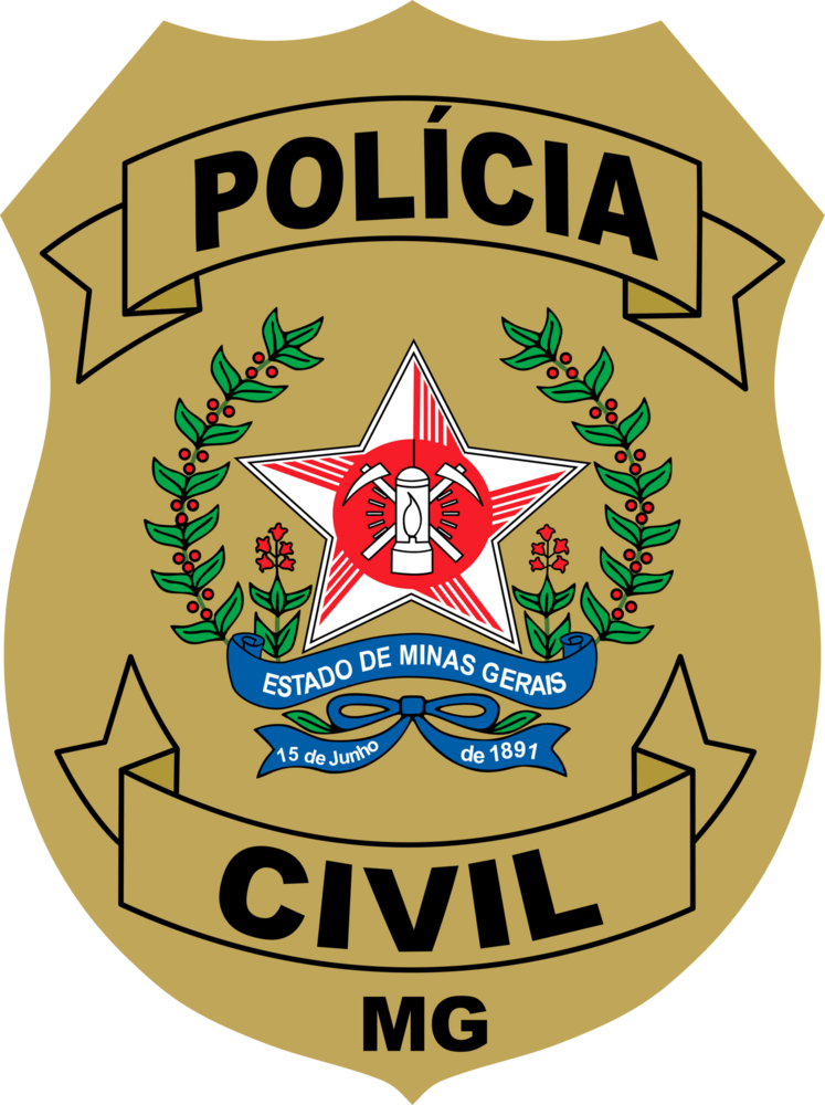 Polícia Civil de Minas Gerais (PCMG) Logo PNG Vector