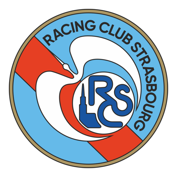 RC Strasbourg (late 1970's - early 1980's) Logo PNG Vector