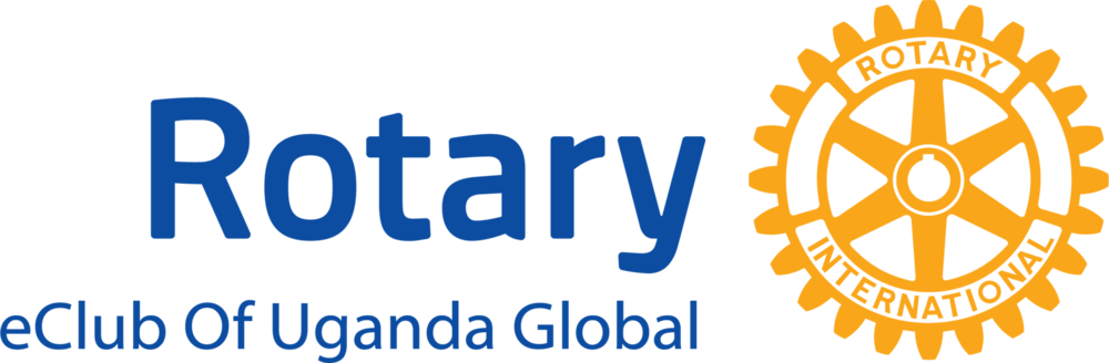 Rotary E-Club of Uganda Global Logo PNG Vector